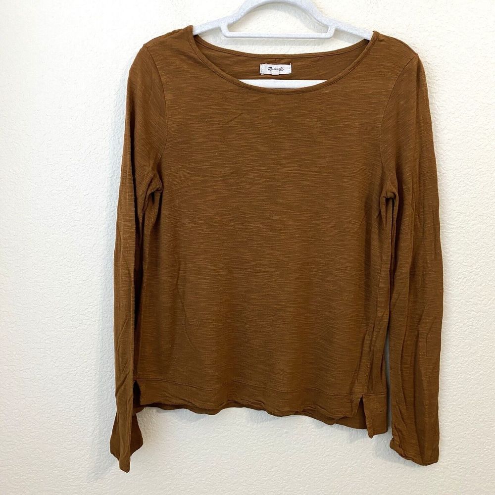 Madewell Shirt Womens Small Burnt Orange
